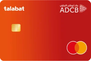 ADCB Talabat Credit Card card, as shown by Abu Dhabi Commercial Bank