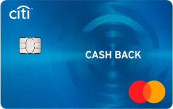 Citi Cash Back Credit Card card, as shown by Citibank