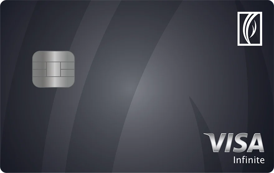 Emirates NBD Visa Infinite card, as shown by Emirates NBD