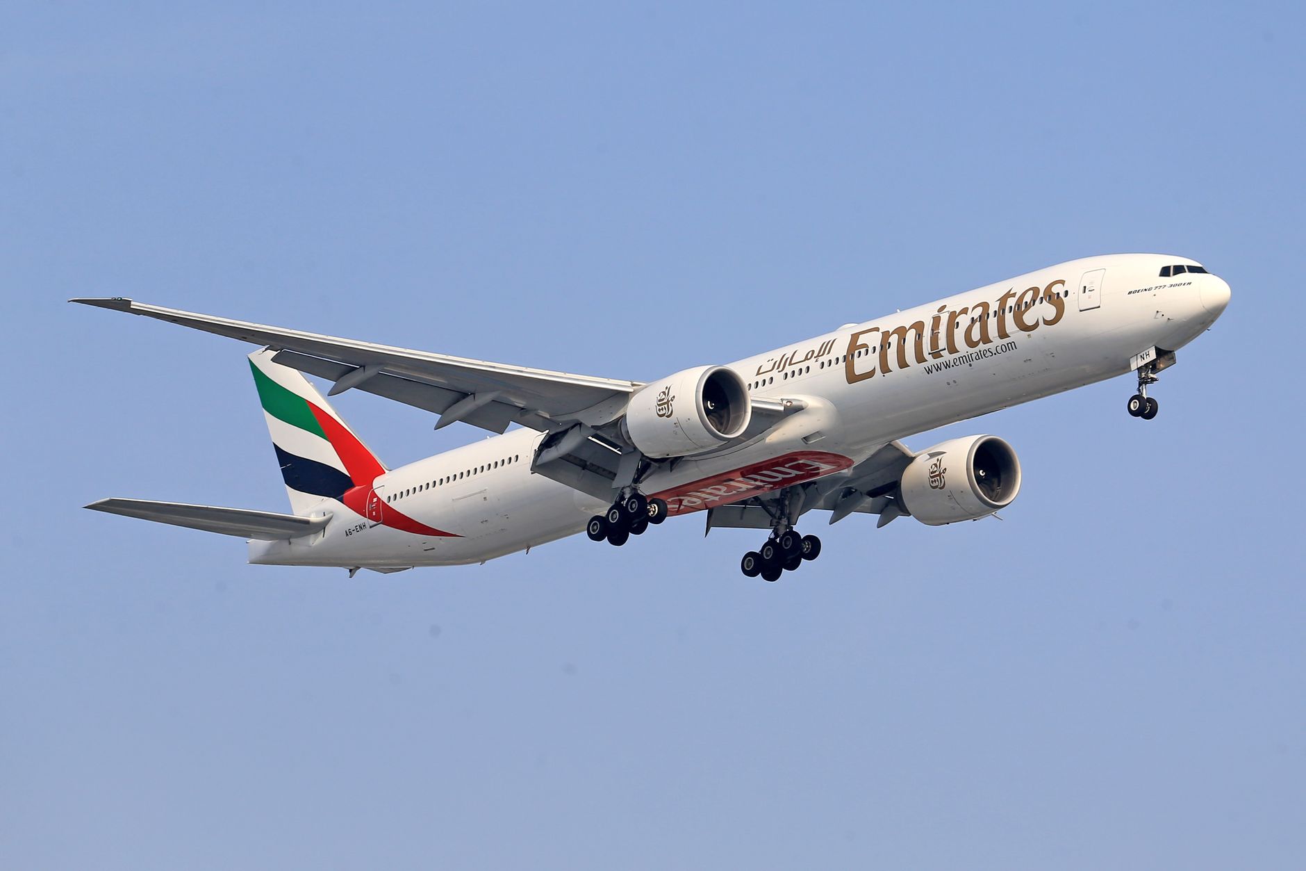 Emirates aircraft